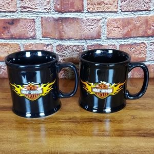 Harley-Davidson 3D Mugs (2) NEW